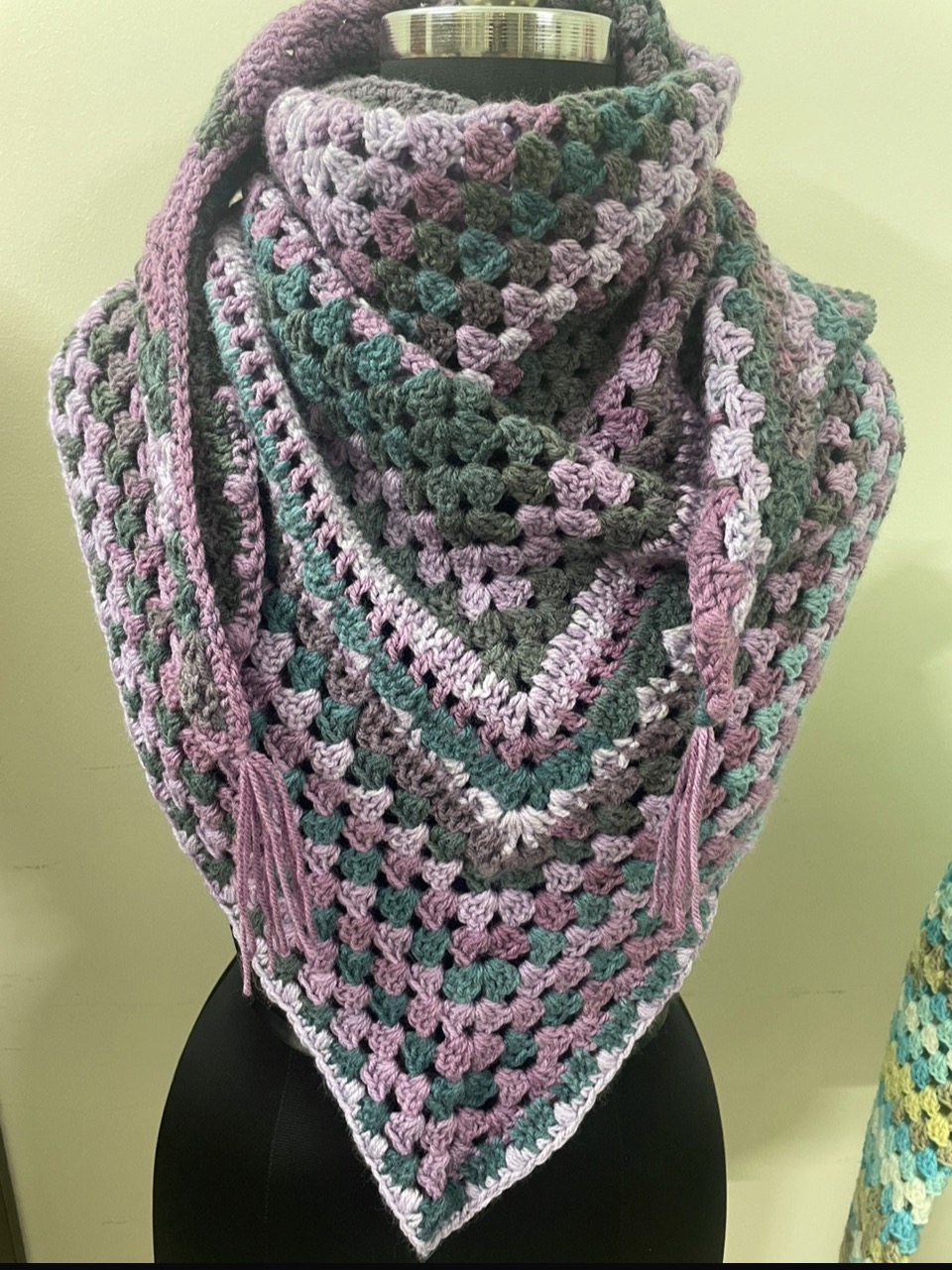 Crochet project sample