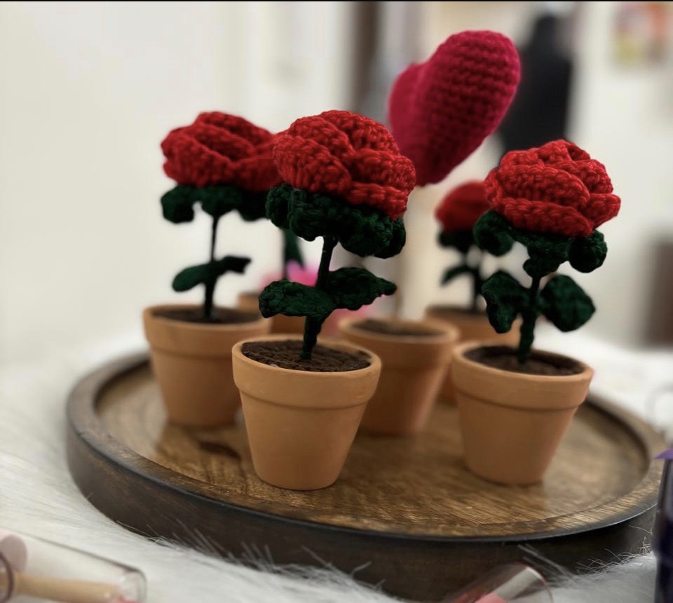 Crochet project sample