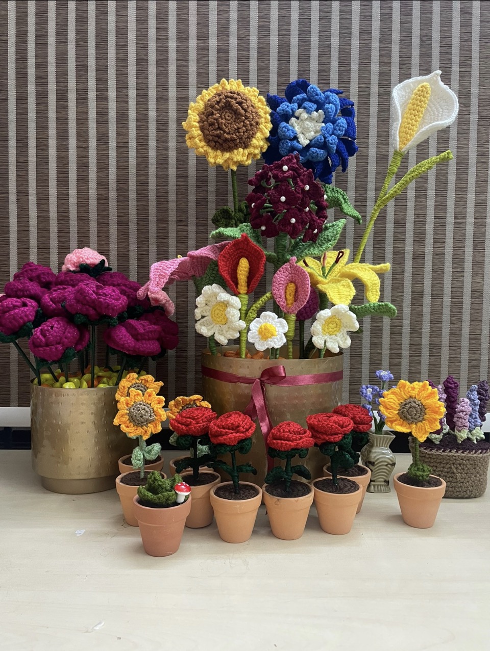 Crochet project sample